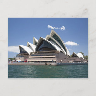 Postal Exterior de la ópera de Sidney, Sidney, Nuevo Sur