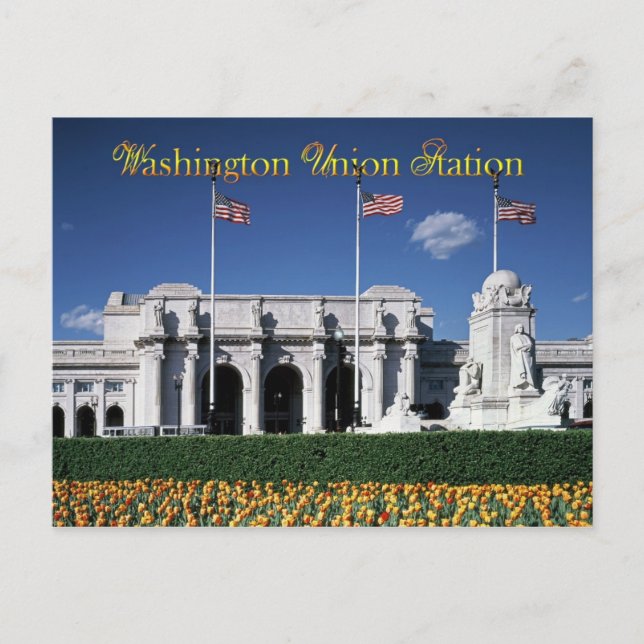 Postal exterior de Union Station, Washington, D.C. (Anverso)