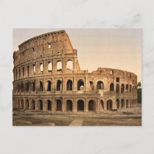 Postal Exterior del Coliseo, Roma, Italia clásica Phot