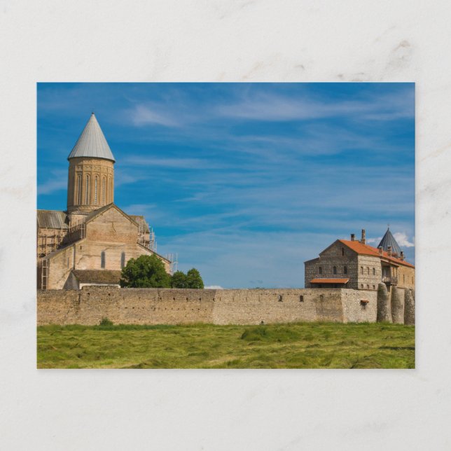 Postal Exterior del Monasterio Antiguo (Anverso)