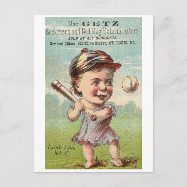 Postal Exterminadores de cucarachas de Getz y de bichos d (Anverso)