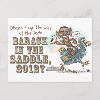 Postal Extinción de la comida anti-Obama 2012