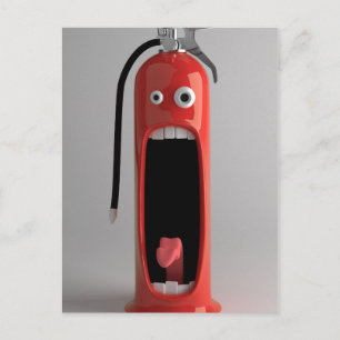 Postal Extinguidor de gritos