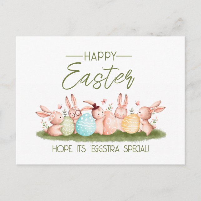 Postal ¡Extra Especial! Feliz Pascua (Anverso)