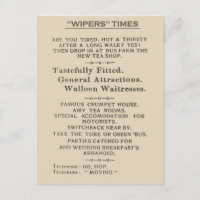 Extracto de facsímil del Wipers Times 1916