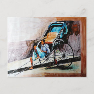 Postal extractor de rikshaw