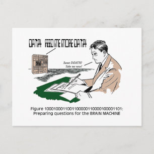 Postal Extraña Clip Art #2