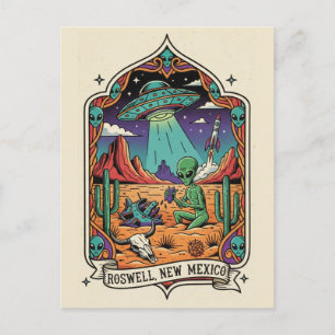 Postal Extranjero de Nuevo México Roswell
