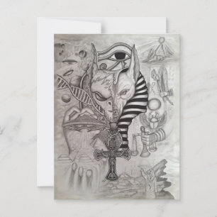 Postal Extranjeros antiguos, Anubis