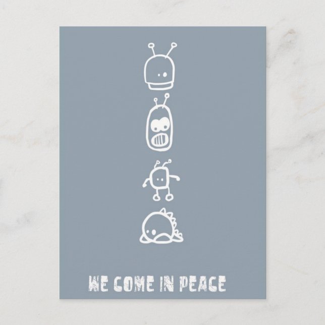 Postal Extranjeros lindos (Anverso)