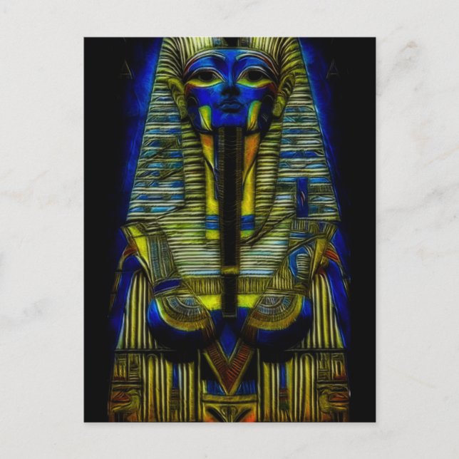 Postal Extraño Egipto 2 (Anverso)