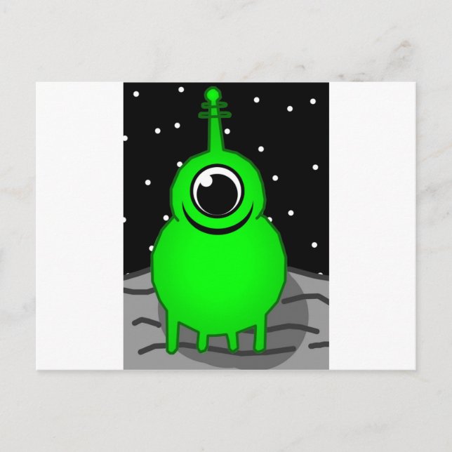 Postal Extraterrestre (Anverso)