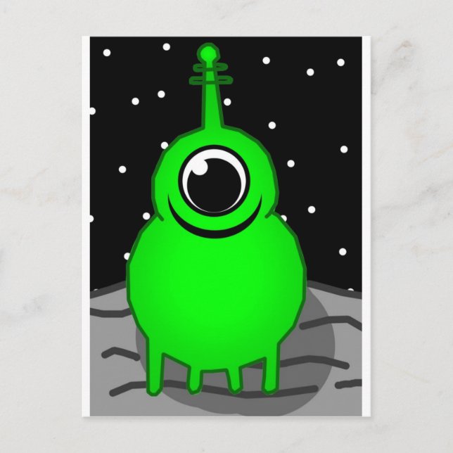 Postal Extraterrestre (Anverso)