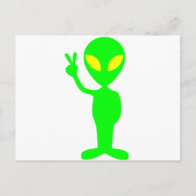Postal extraterrestre (Anverso)