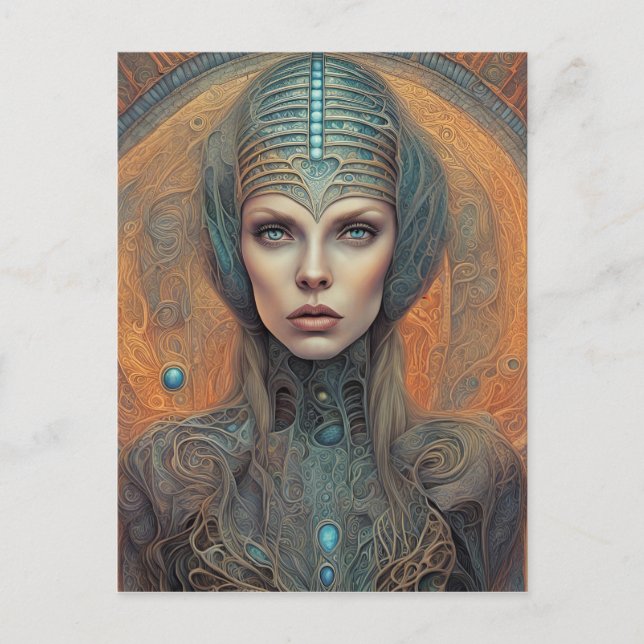 Postal Extraterrestre (Anverso)