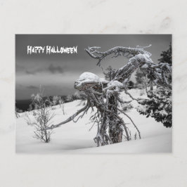 Postal extraterrestre feliz de Halloween