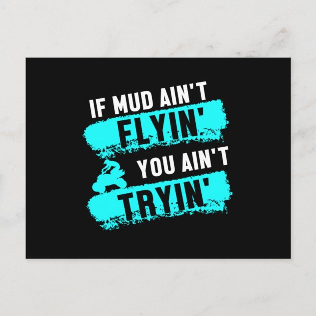 Postal Extreme Sports ATV Rider Offroad Quad Racing Gift (Anverso)