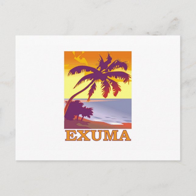 Postal Exuma, Bahamas (Anverso)