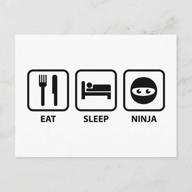 Postal Eye Sleep Ninja (Anverso)