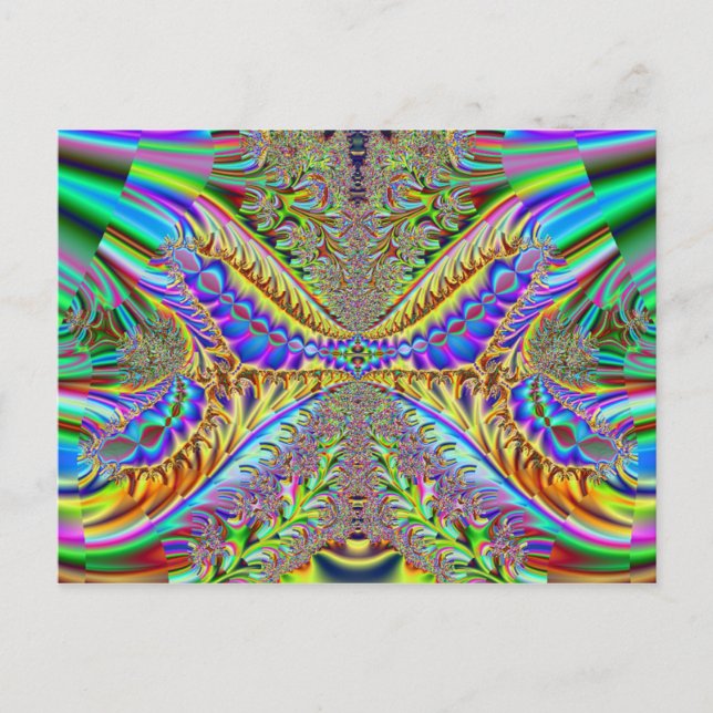 Postal Eyeful of Color (Anverso)