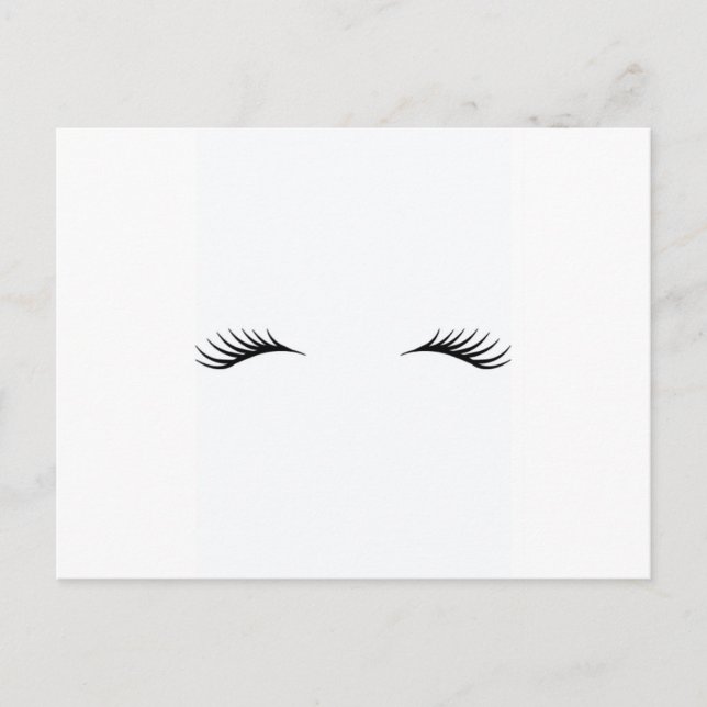 Postal Eyelashes (Anverso)