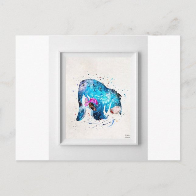 Postal Eyeore (Anverso)