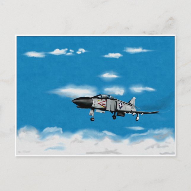 Postal F4 Fantasma Navy Jet Fighter (Anverso)
