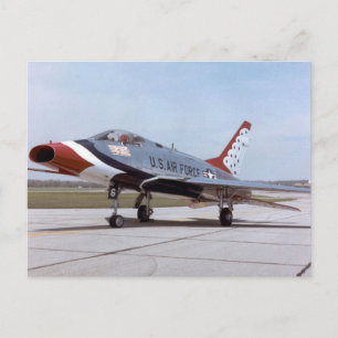 Postal F-100D Súper Saber USAF THUNDERBIRD