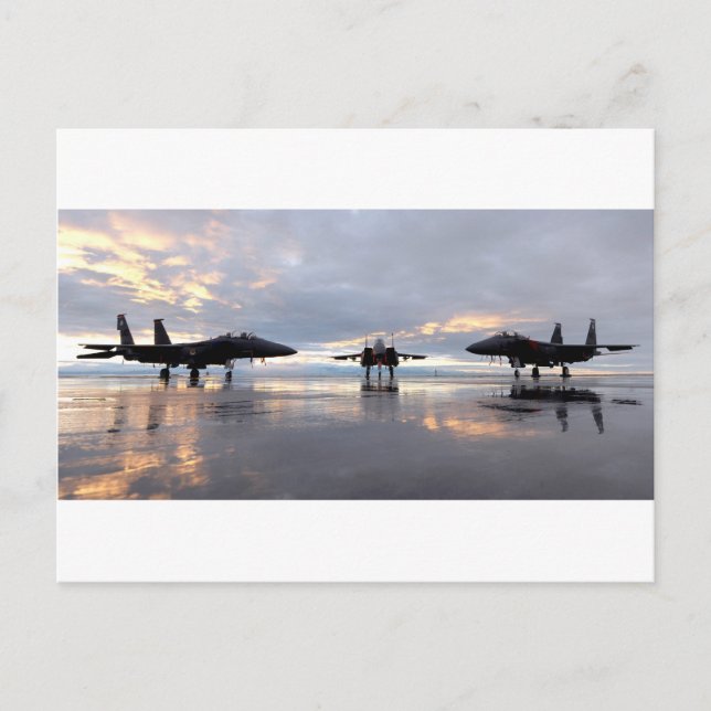 Postal F-15 Eagle Fighter Jet (Anverso)