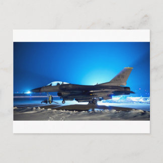 Postal f-16 Luchador Jet