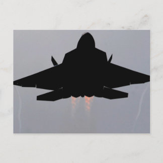 POSTAL F-22 FIGHTER DE LA ESTEALDAD