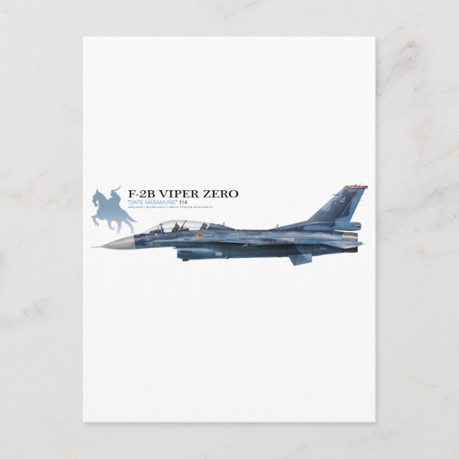 POSTAL F-2B VIPER ZERO (Anverso)