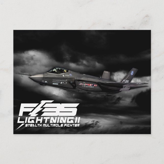 Postal F-35 Lightning II (Anverso)