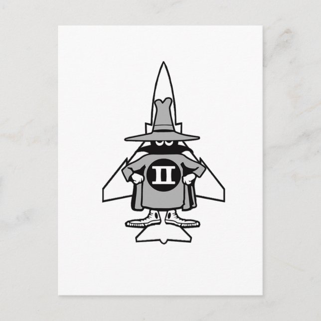 Postal F-4 Phantom Spook (Anverso)