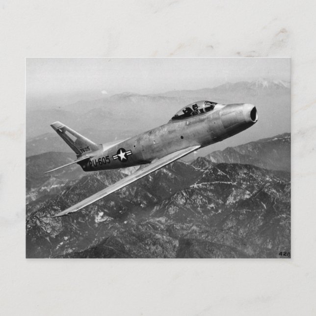 Postal F-86 Saber (Anverso)