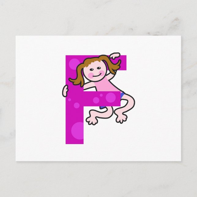 Postal F es para (Anverso)