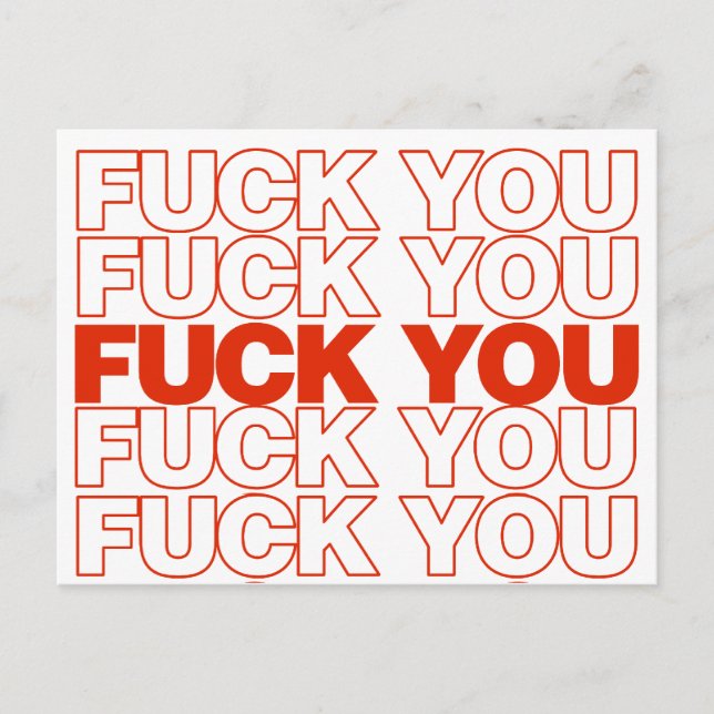 Postal F Parodia (Anverso)