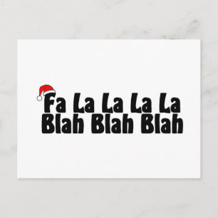 Postal Fa La La La La Blah Blah Blah