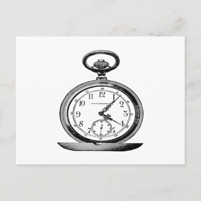 Postal Fab de Guay Vintage Pocket Watch (Anverso)