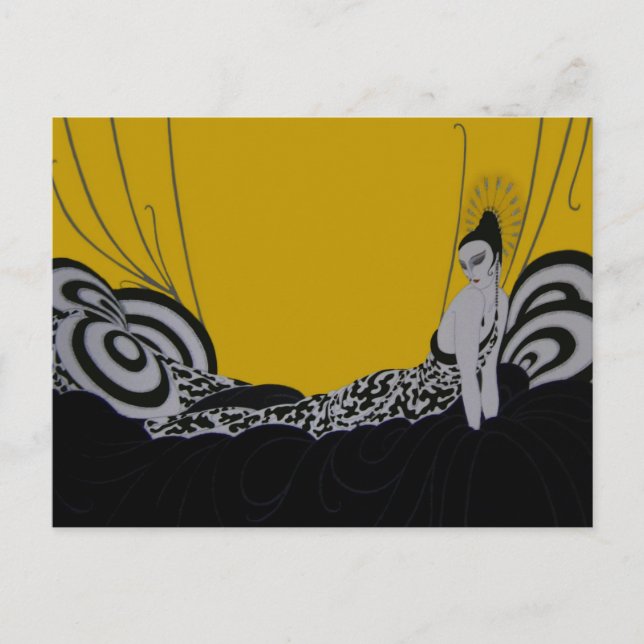 Postal Fab Fashion Plate ~ Postcard (Anverso)