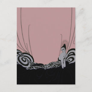 Postal Fab Fashion Plate ~ Postcard French Vintage