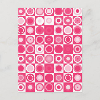 Postal Fab Pink de los 60
