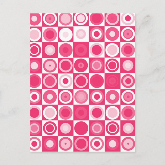 Postal Fab Pink de los 60 (Anverso)