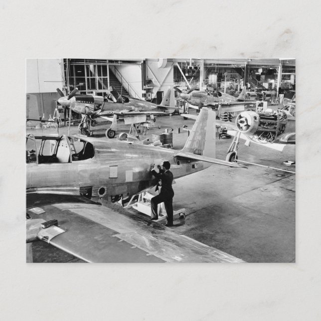 Postal Fábrica de Aviones: 1940 (Anverso)