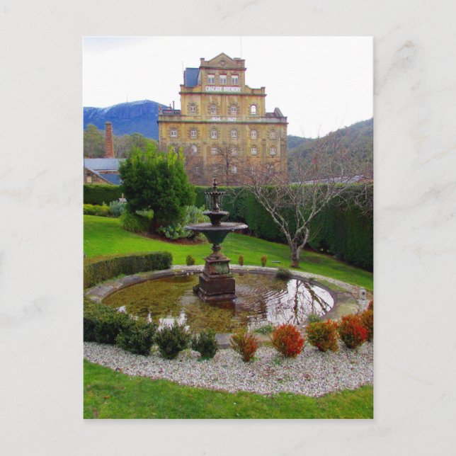 Postal fábrica de cerveza de hobart del sur (Anverso)