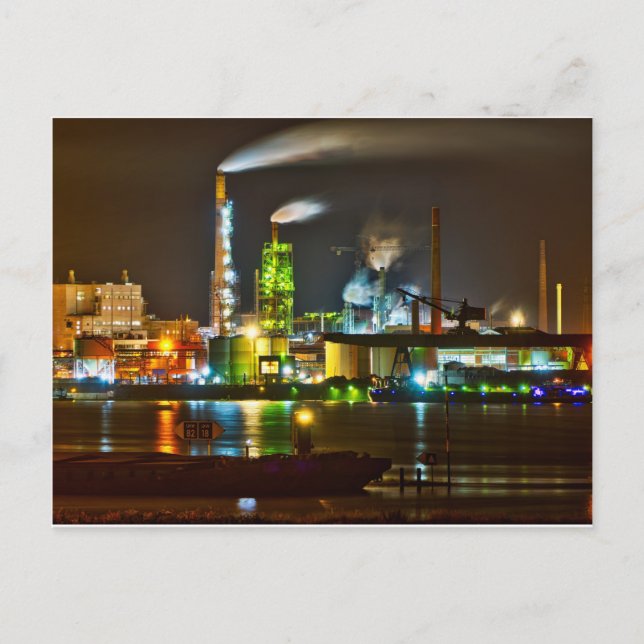 Postal Fábrica de color dulce (Anverso)