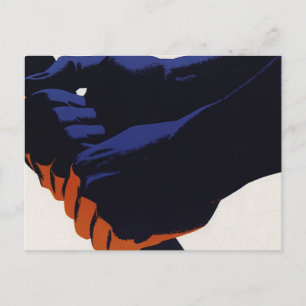 Postal Fábrica de producción manufacturera vintage