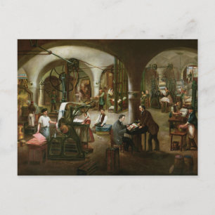 Postal Fábrica en la Rue d'Aubagne, 1861