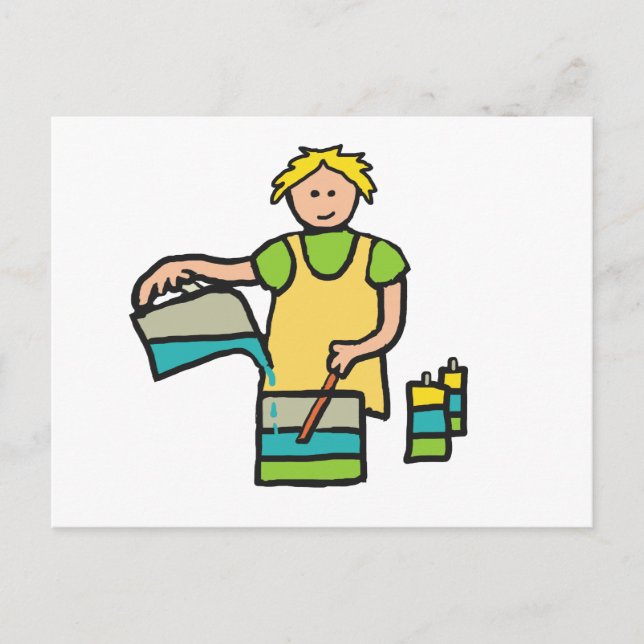 Postal Fabricación de velas (Anverso)