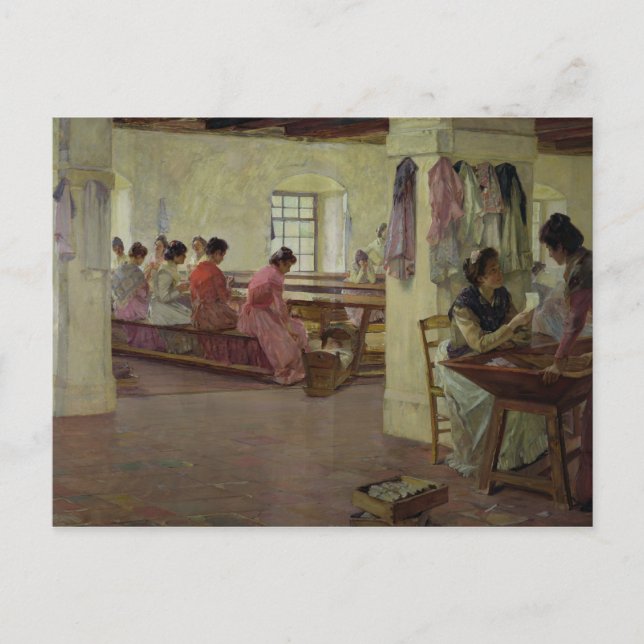 Postal Fabricantes de cigarros en Sevilla (Anverso)